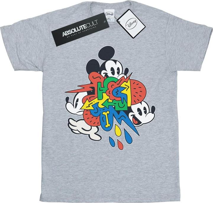 Immagine prodotto Disney Mickey Mouse Vintage Arrows Maglietta Ampia Donna (S)