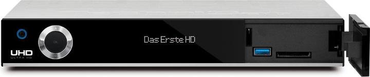 Produktbild TechniSat DIGIT ISIO STC, UHD/4K, WiFi, Silber (2x DVB-C/T/T2/S2)