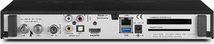 Produktbild TechniSat Digit Isio Stc (2x DVB-C/T/T2/S2, CI+-Schacht)