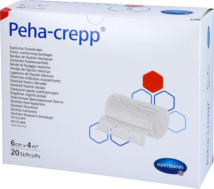 Produktbild IVF Hartmann Kreppbinde 4mx6cm weiss