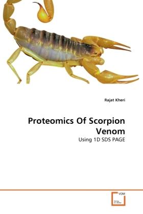 Produktbild Proteomics Of Scorpion Venom (Rajat Kheri, 2011)
