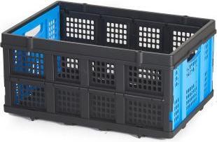 Produktbild Rs Pro Kunststoff Klappbox, Schwarz, Blau 260mm x