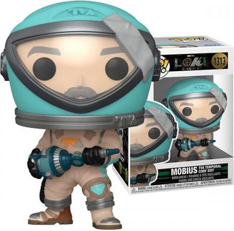 Image du produit Funko Loki POP! figurine vinyle Mobius (TVA Temporal Core Suit) 9 cm