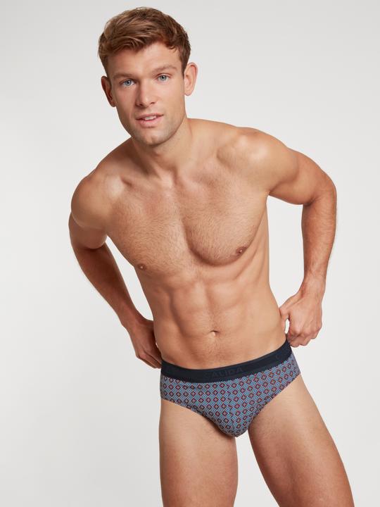 Produktbild Calida Herren Slip "Grafic Cotton" ziegelrot (L)
