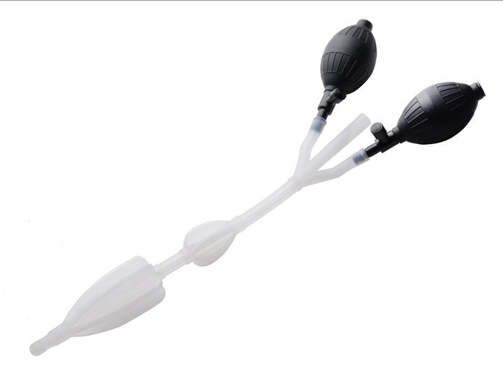 Produktbild XR Brands Silicone Anal Catheter With Bulbs