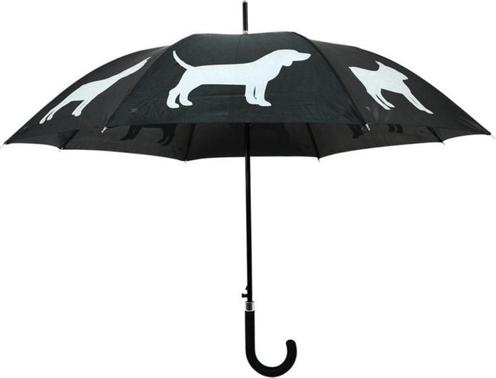 Esschert Design Schirm Reflektor Hunde Grau/Schwarz