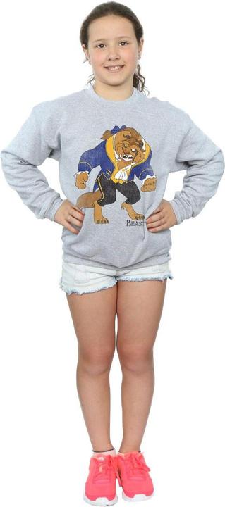 Actual product image Disney Girls Beauty And The Beast Classic Beast Sweatshirt (140, 146)
