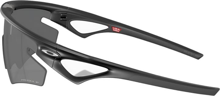 Actual product image Oakley Sphaera Slash (PRIZM BLACK POLARISED, Mat Black, Prizm Black Polarized, Matte Black Ink)