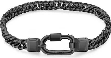 Produktbild Brosway - Decent black Naxos BNX21 chain bracelet - Length: 22 cm (22 cm)