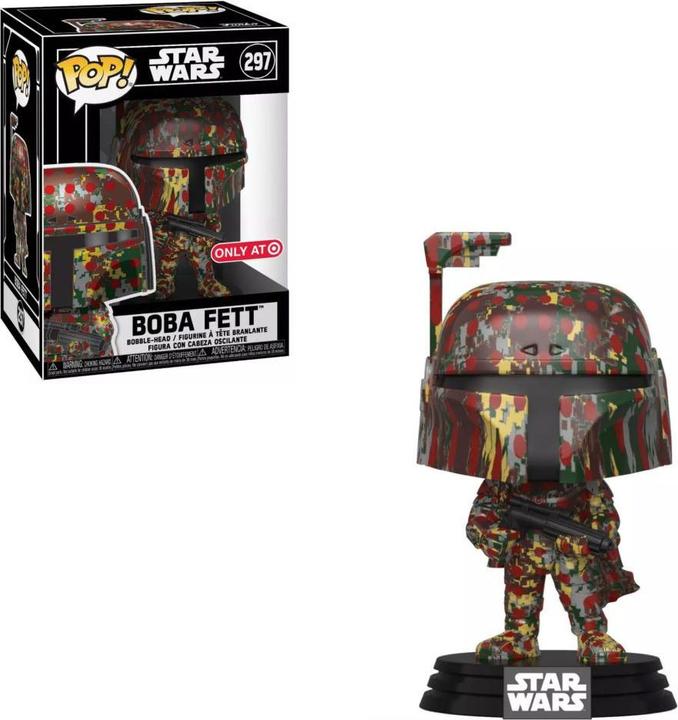 Image du produit Funko POP! Star Wars Boba Fett (Futura) Exclusive + Boîte Acrylique