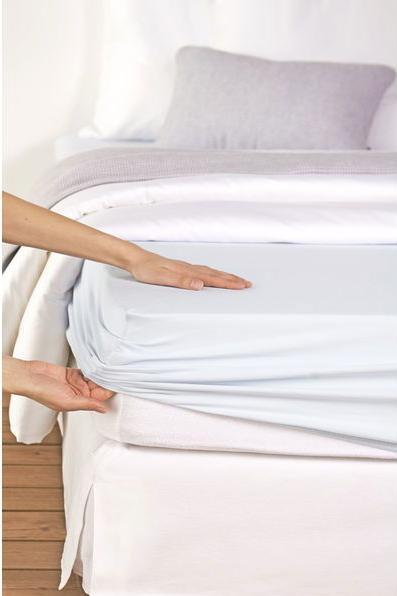 Actual product image Living Home Lycra fitted sheet (180-200 x 200-220 cm)