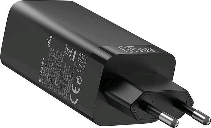 Image du produit Vention Chargeur mural 3 ports USB-A/USB-C - 65W, noir (65 W)