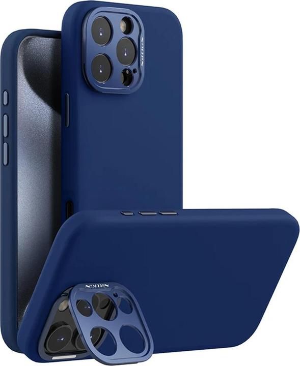 Actual product image Nillkin LensWing Prop Magnetic Case AP iPhone16 Pro Max Blue (Apple iPhone 16 Pro Max)