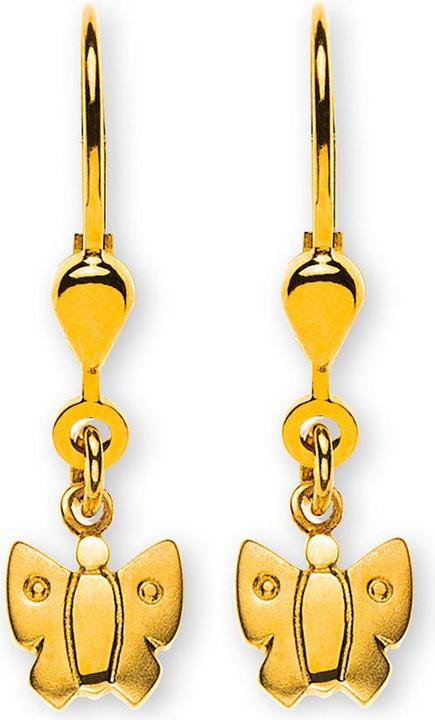 Produktbild Muau Schmetterling (750er Gelbgold)