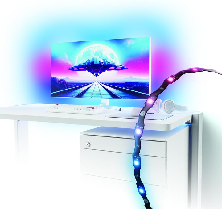 Nanoleaf Bandeau lumineux 4D PC Screen Mirror (RGB, 250 cm, Intérieur)
