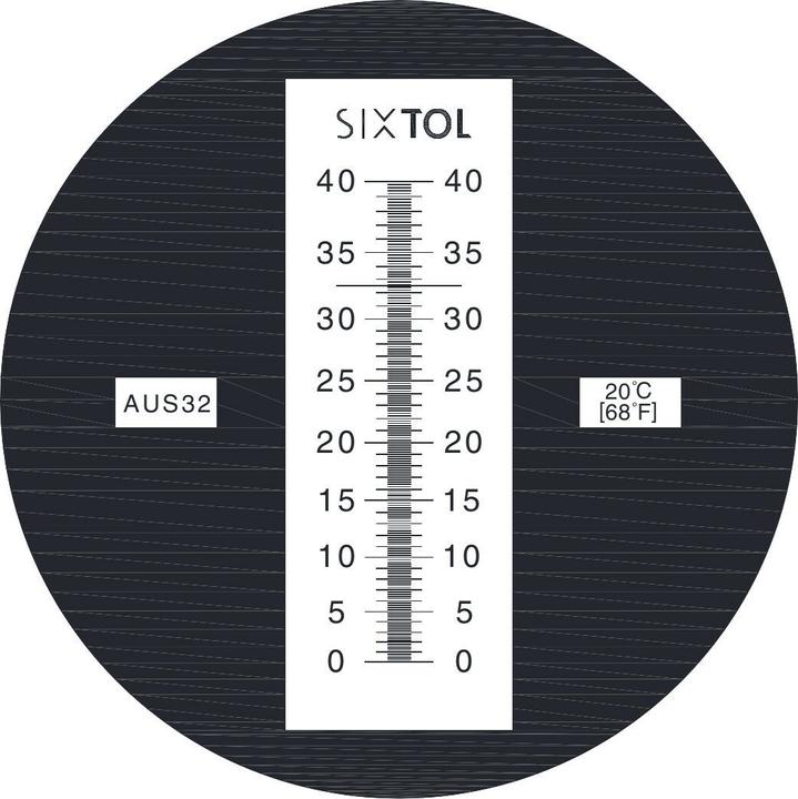 Actual product image Sixtol Refractometer for the measurement of AdBlue 0-40 %.