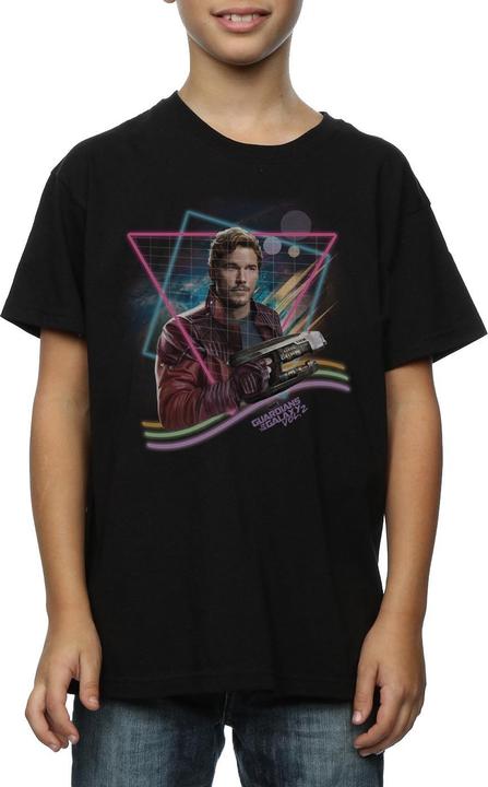 Actual product image Boys Guardians Of The Galaxy Neon Star Lord T-Shirt (128)