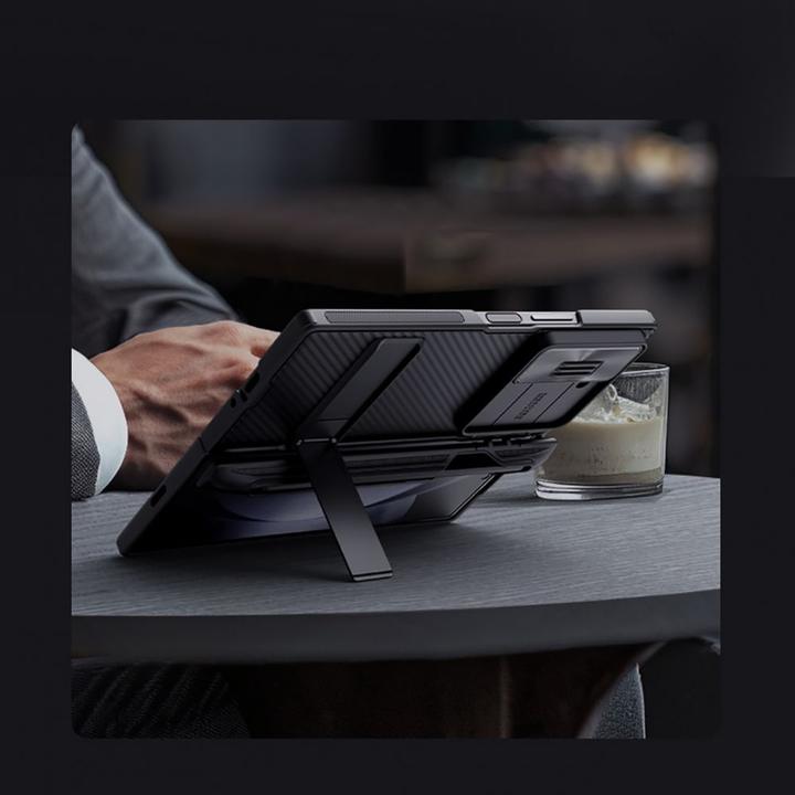 Image du produit Nillkin CamShield Fold Case for Samsung Galaxy Z Fold 6 5G with Stylus Holder - Noir (Samsung Galaxy Z Fold6)