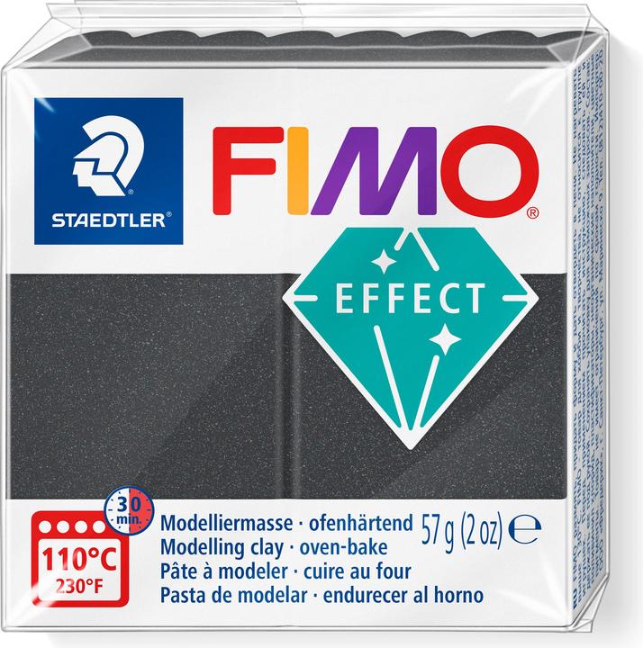 Actual product image Fimo EFFECT modelling clay, silver metallic, 57 g