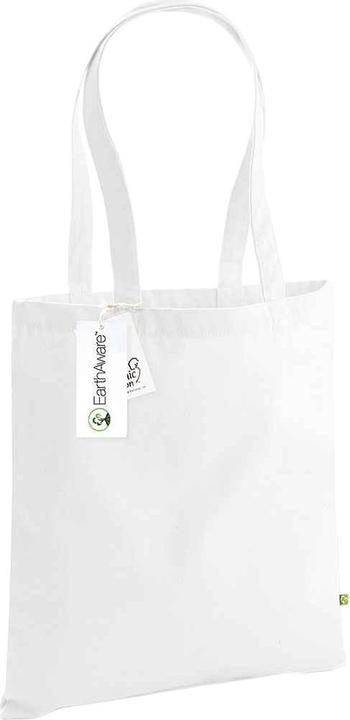 Westford Mill Einkaufstasche EarthAware Baumwolle aus biologischem Anbau (10 l)