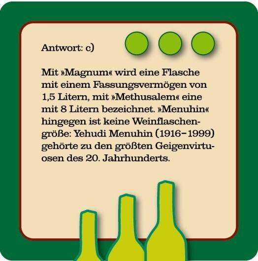 Produktbild Wein-Quiz (Neuauflage) (Deutsch)
