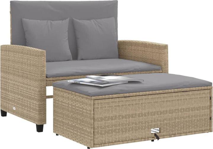 Produktbild VidaXL 2 Sitzer Gartensofa