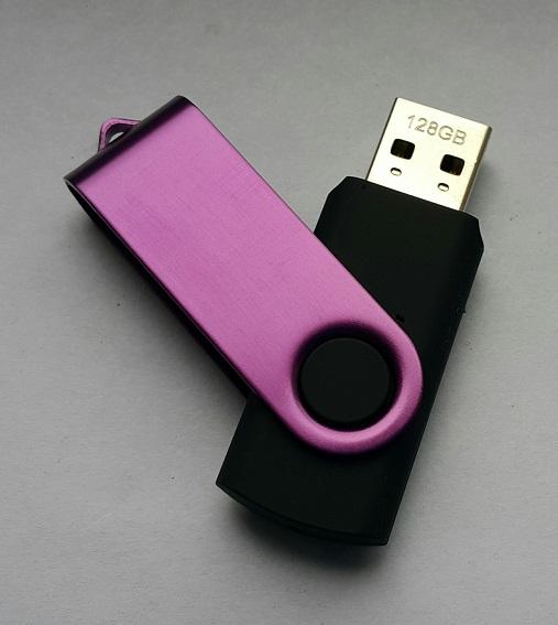 Image du produit IMRO AXIS / Clé USB 128G (128 GB, USB 2.0, Purple) (128 Go, USB-A)