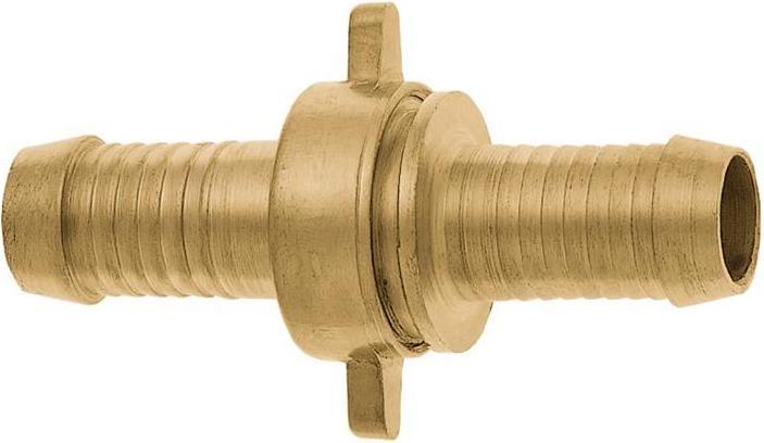 Actual product image Karasto 3/3 hose fitting GEKA plus brass Hose size 13 mm Female thread 3/4 ″ (Hose screw connection, 13 mm)