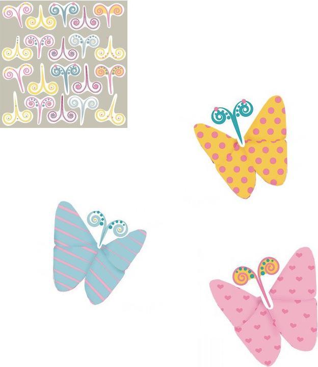 Image du produit Fridolin Papier pliable Origami Papillon 15x15