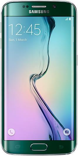 Samsung Galaxy S6 Edge (128 GB, Green, 5.10", Single SIM, 16 Mpx, 4G)