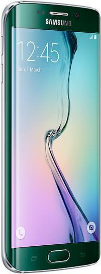 Actual product image Samsung Galaxy S6 Edge (64 GB, Green, 5.10", Single SIM, 16 Mpx, 4G)