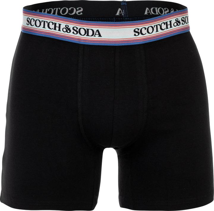 Actual product image Scotch & Soda Solid Cotton Stretch (L, pack of 3)