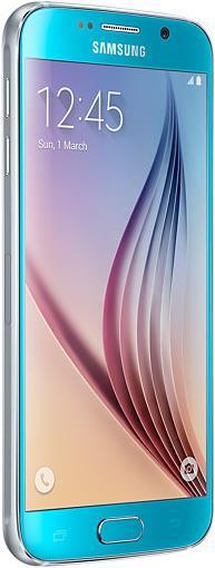 Actual product image Samsung Galaxy S6 (32 GB, Blue, 5.10", Single SIM, 16 Mpx, 4G)