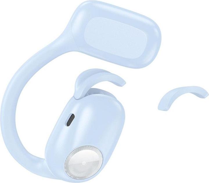 Actual product image Hoco Wireless headphones wireless earphones bluetooth TWS EA3 blue (7 h)