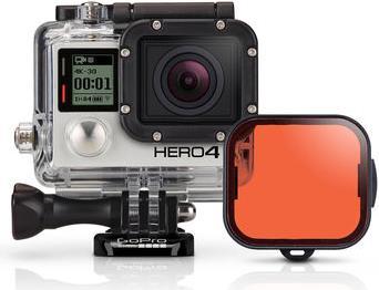 Image du produit GoPro Filtre rouge de plongée (boîtier de plongée et boîtier avec fixation bracelet) (Boîtier de bracelet, Logement de plongée)