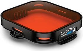 Image du produit GoPro Filtre rouge de plongée (boîtier de plongée et boîtier avec fixation bracelet) (Boîtier de bracelet, Logement de plongée)
