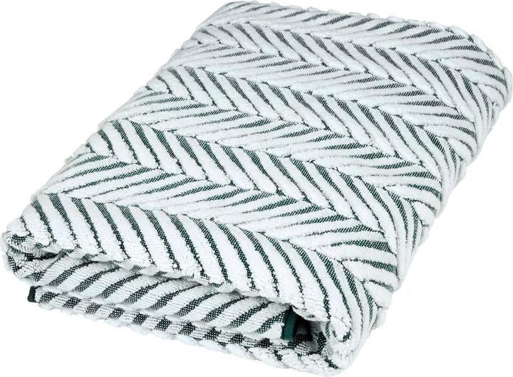 Produktbild Ross Uni Handtücher Sensual Skin 9002 Zopfmuster mit farbiger Grundkette (75 x 140 cm)