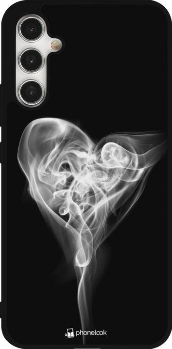 Produktbild PhoneLook Hülle Silikon schwarz Valentine 2022 Black Smoke (Samsung Galaxy A34 5G)