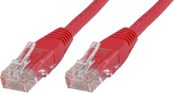Produktbild MicroConnect B-UTP60025R 0.25m Cat6 U/UTP (UTP) Rot Netzwerkkabel (U/UTP, CAT6, 0.25 m)