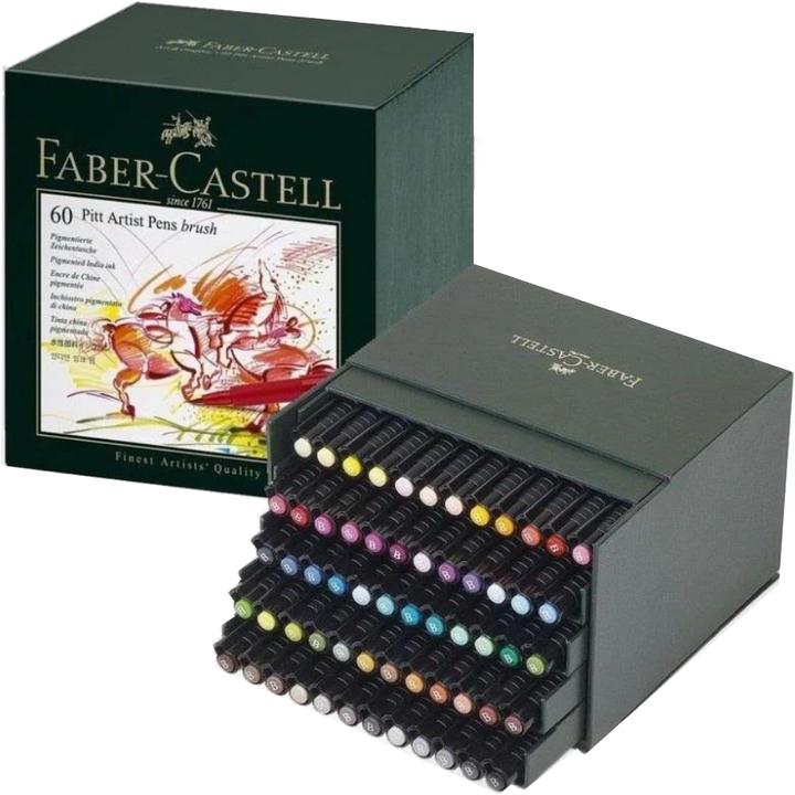 Image du produit Faber-Castell Pitt Artist (Multicolore, 60 x)