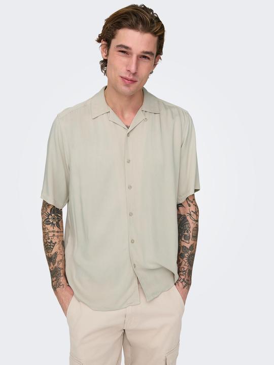 Actual product image Only & Sons Plain short sleeve shirt (L)