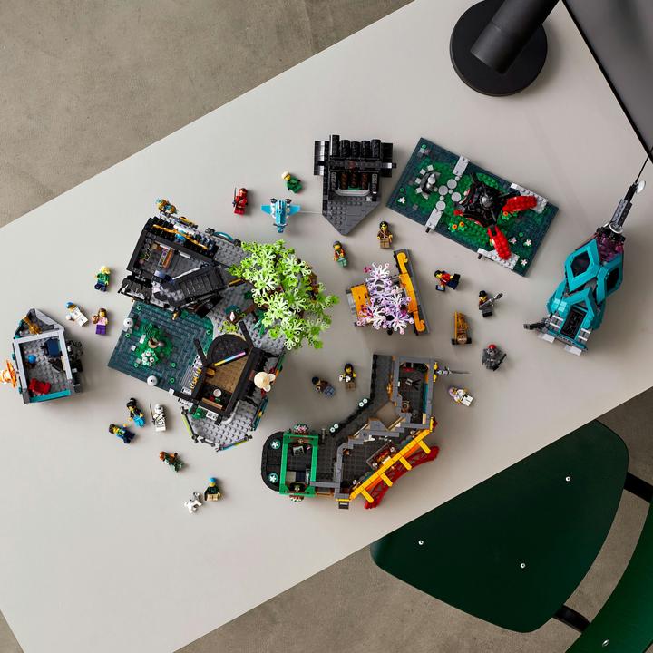 Actual product image LEGO Die Gärten von NINJAGO City (71741, LEGO Ninjago, LEGO Rare Sets)