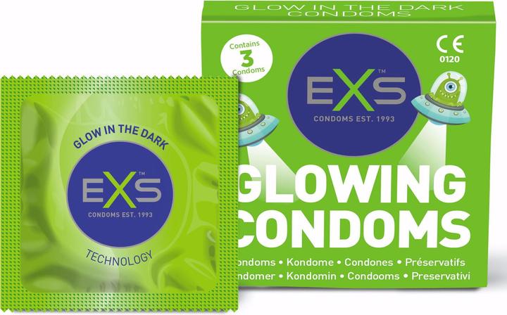 Pipedream Glowing Condoms (3 pcs.)