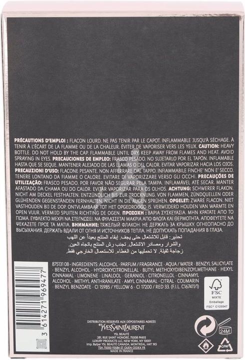 Image du produit Yves Saint Laurent Black Opium by Eau de Parfum Spray 150 ml (Eau de parfum, 150 ml)