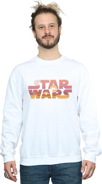Actual product image Star Wars Mens Tatooine Suns Logo Sweatshirt (XL)