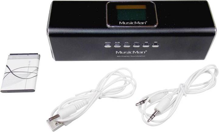 Immagine prodotto Technaxx MusicMan MA (5 h, Batteria ricaricabile, Corrente elettrica)