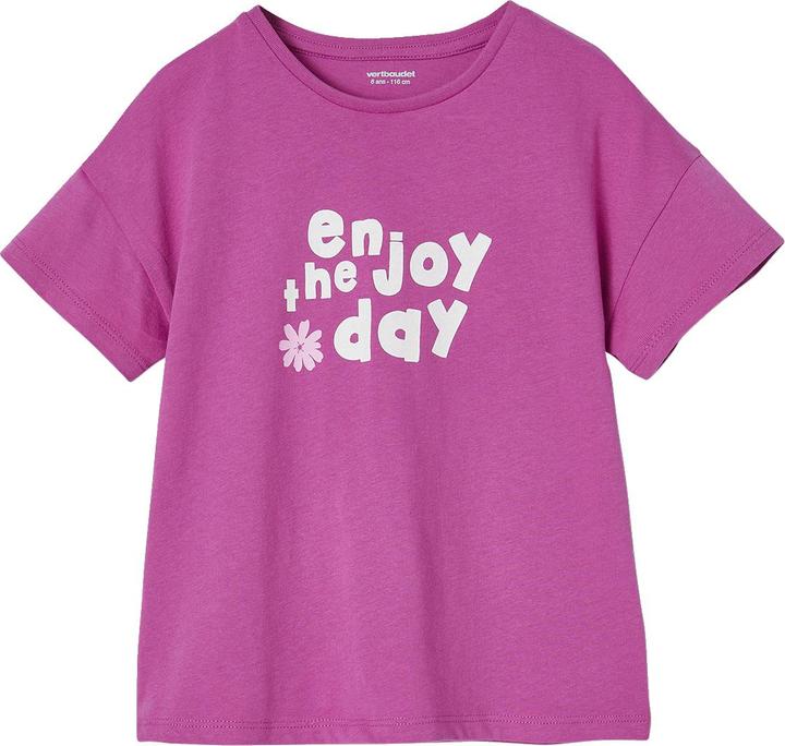 Actual product image Vertbaudet Mädchen-Set: T-Shirt & weite Hose (134)