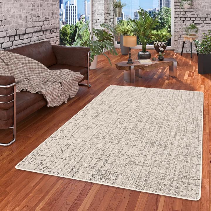 Produktbild Snapstyle In & Outdoor Teppich Flachgewebe Oslo Karo Modern (100 x 300 cm)