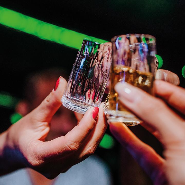 Produktbild Koziol Schnapsglas Superglas Club No. 7, 40 ml, 4 Stück (0.40 dl, 4 x, Schnapsgläser + Shotgläser)