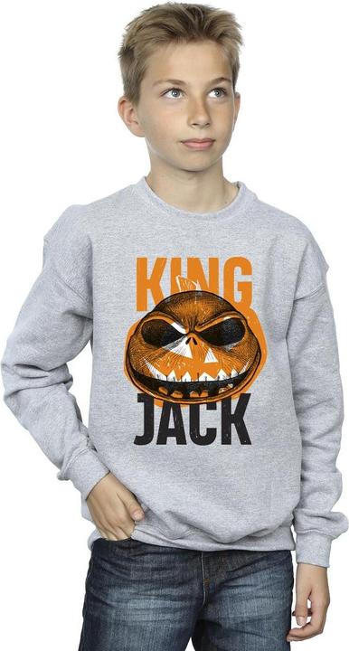 Actual product image Disney Boys The Nightmare Before Christmas King Jack Sweatshirt (128)